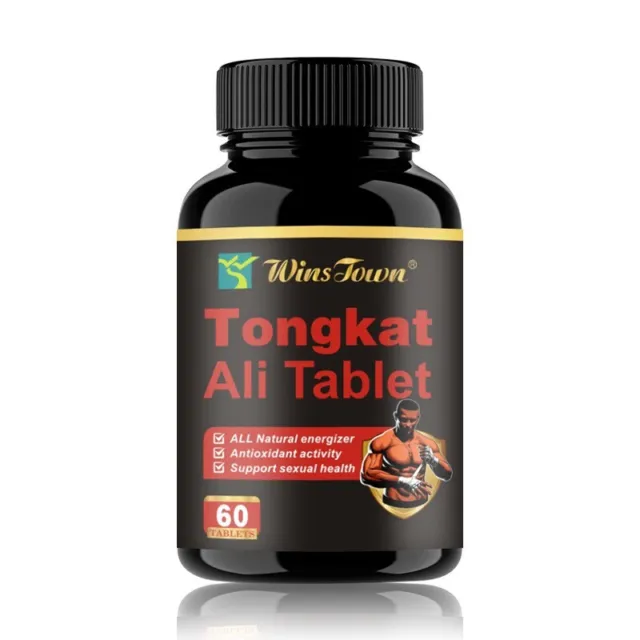 Tabletas de caramelo para hombre Tong-kat Ali | 60 cápsulas