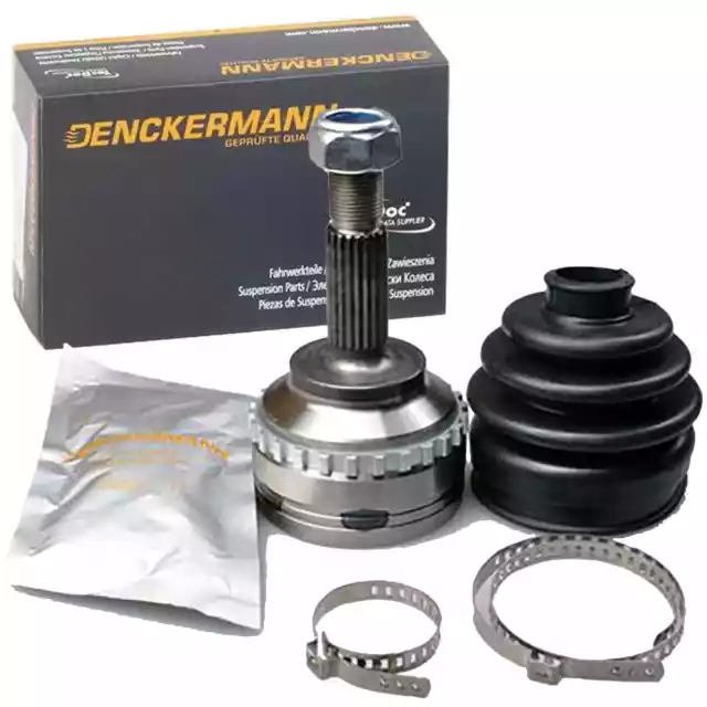 DENCKERMANN Joints D'Arbre de Conduite Lot Roue Convient pour Renault Clio