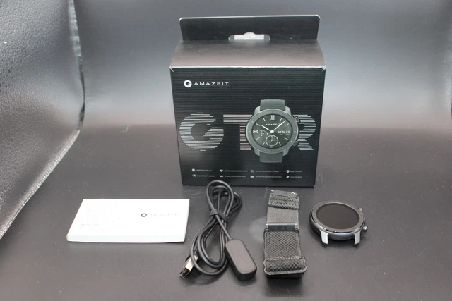 SkyBand Custodia In TPU E Silicone Per Amazfit GTR 2 - Set 3 Pezzi (Trasparente + Nero + Argento) - 3