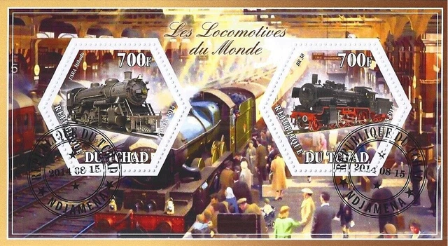 Mini Sheet 2014 Frayed Locomotives