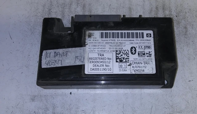 05091908AB Comunicazione Controllo Modulo 2014 Dodge Freccette