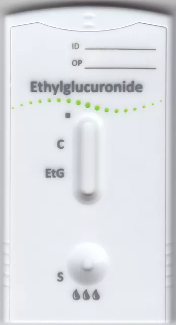 Alkoholtest EtG Ethylglucuronide  1 Testkassette Schnelltest