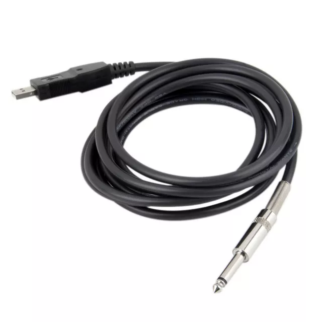 Guitar to Laptop PC USB Recording Link Cable Interface Lead Adapter*PN 3