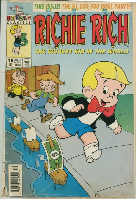 Richie Rich Vol 2 #10 1992 Harvey Comics Comic Book Single Issue VGC