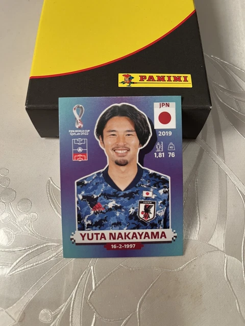 Panini FIFA Fussball-Weltmeisterschaft Katar 2022 Albumaufkleber - JPN6 Yuta Nakayama