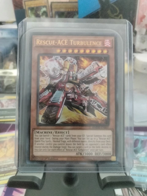 yugioh cards 1st edition- Rescue-ACE Turbulence AMDE-EN007