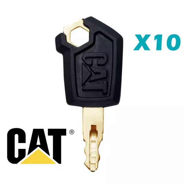 10X CAT 5P8500 Keys Caterpillar Key Heavy Equipment Keys Ignition Keys