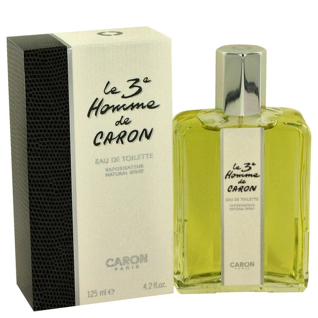 Caron # 3 Third Man Men's Cologne by Caron 4.2oz/125ml Eau De Toilette Spray