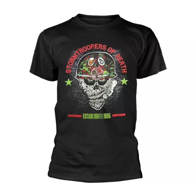 S.O.D. (STORMTROOPERS OF DEATH) - HELMET HEAD BLACK T-Shirt Small