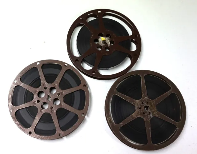 16mm Films - Home Movies - Dutch 1930s + 1950s 3 x 400ft reels  See description