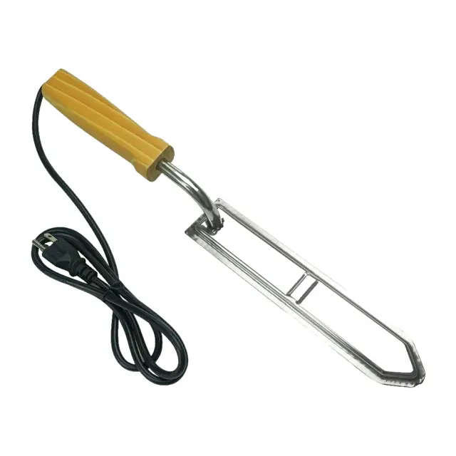 Electric Scraping Honey Knife Beekeeping Wax Uncapping 110V Stainless Steel