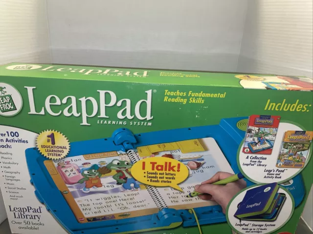 New Sealed Leap Frog LeapPad Learning System- I Talk Sounds Out Letters/Words