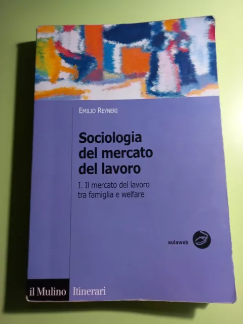 Sociologia Del mercato Del lavoro Volume 1 di Emilio Reyneri