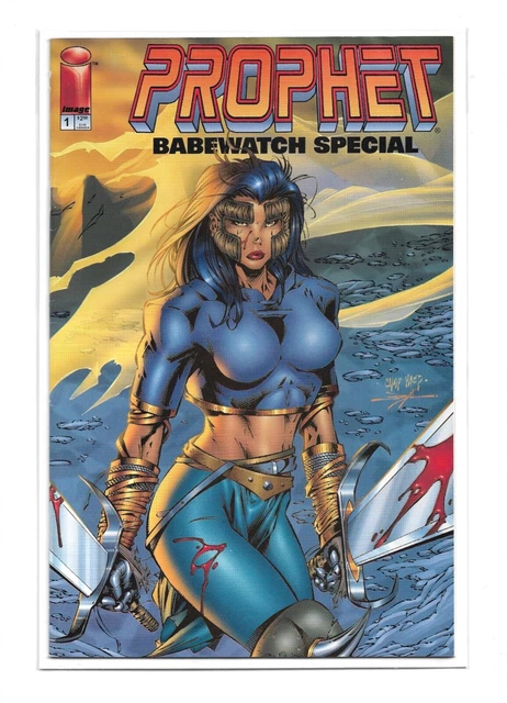 Prophet Babewatch Special (1995): Chap Yaep Cover Art! Joan of Arc! VF- (7.5)!