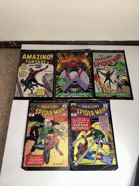 2006 The Amazing Spider-Man comic reproductions - Bundle Lot Of 5