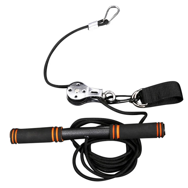 1 Set Fitness Riemenscheibe Seil Kit Home Gym Arm Krafttrainingsgerät