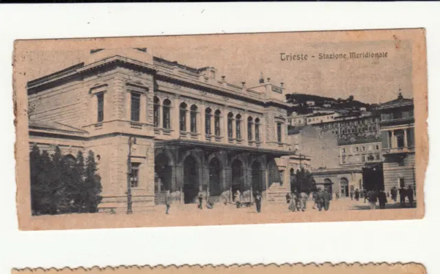 23-23902 - Trieste - Stazione Meridionale Viaggiata 1923 Formato Ridotto