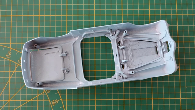 CARCASSE CARROSSERIE BLEU Bburago Burago Lancia Aurelia B24 Spider