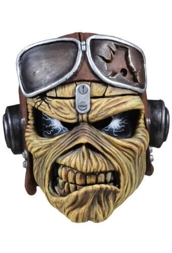 Iron Maiden Aces Studios trucco o scherzo maschera in lattice alto - Nuovo