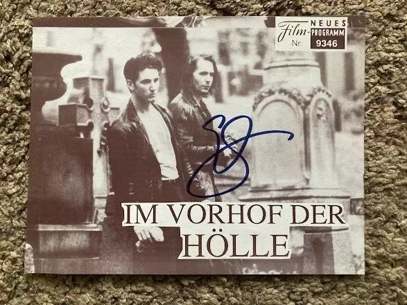 Gary Oldman Jackie Im Vorhof Der Holle Signed 4.5X6 Photo Card Autograph Auto