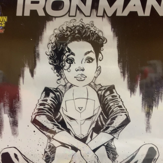 💥Invincible Iron Man #2 (2017 Marvel) J Scott Campbell Sketch Variant CGC 9.8💥 8