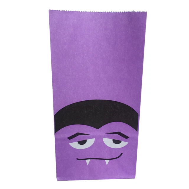 9 pz contenitore caramelle Halloween zucca borsa regalo Halloween porta caramelle borsa