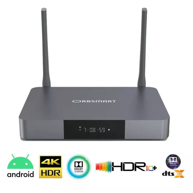 Orbsmart R81 4K HDR10+, Dolby Vision & 3D Android Media Player / TV Box