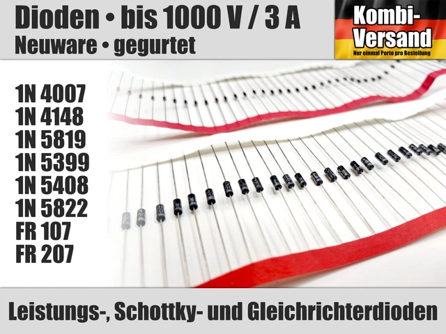 5X B340A-13-F Diode: Gleichrichterdiode Schottky SMD 40V 3A SMA 850mW DIODES IN 5X B340A-13-F Diode: Gleichrichterdiode Schottky SMD 40V 3A SMA 850mW DIODES IN