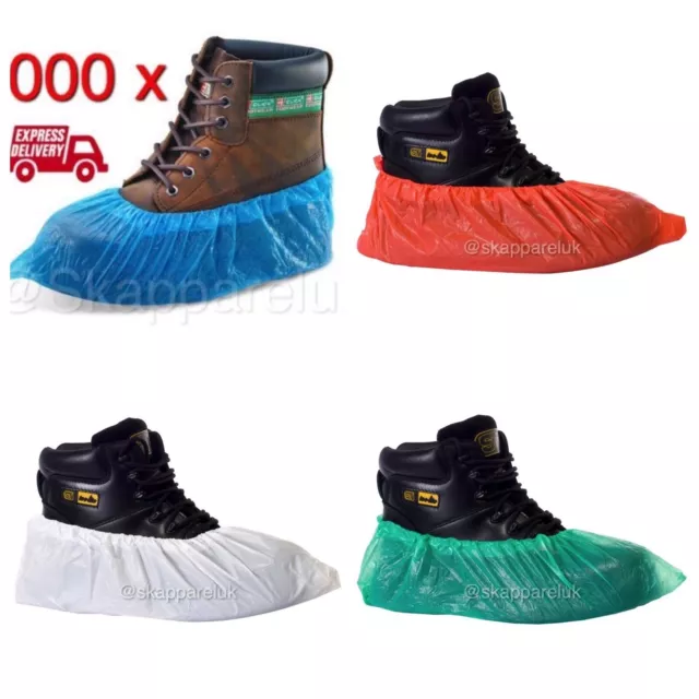 Disposable Shoe Covers Overshoes Waterproof Carpet Floor Boot Protectors