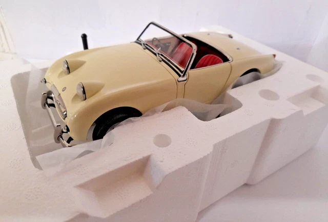 Kyosho 1:18 Austin Healey 3000 MK-1 Année 1962 rouge et blanc / rouge