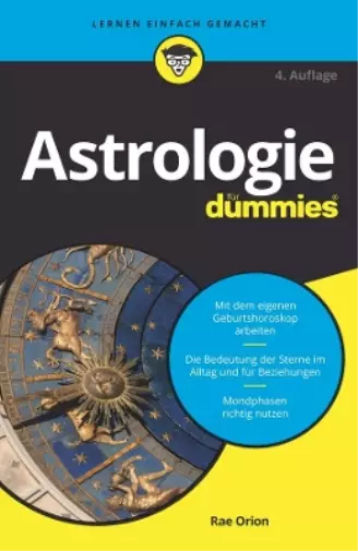 Rae Orion Astrologie fur Dummies Book NEUF