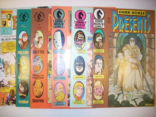 DARK HORSE PRESENTS #25 27 31 38 39 + SPECIAL- LOT Near Mint NM Mint 9.4 9.6 9.8