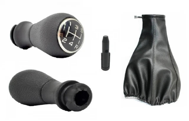Soufflet Levier De Vitesse Pour Peugeot Expert 1996-2006 - Cuir Synthétique Noir, Remplacement Direct