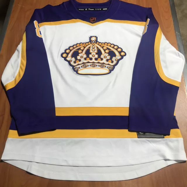 Youth NHL Los Angeles Kings Reverse Retro White – Replica Jersey - Sports Closet
