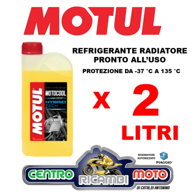 Liquido Radiatore Refrigerante Motul Motocool Expert Hybrid Tech Moto 2 Litri lt