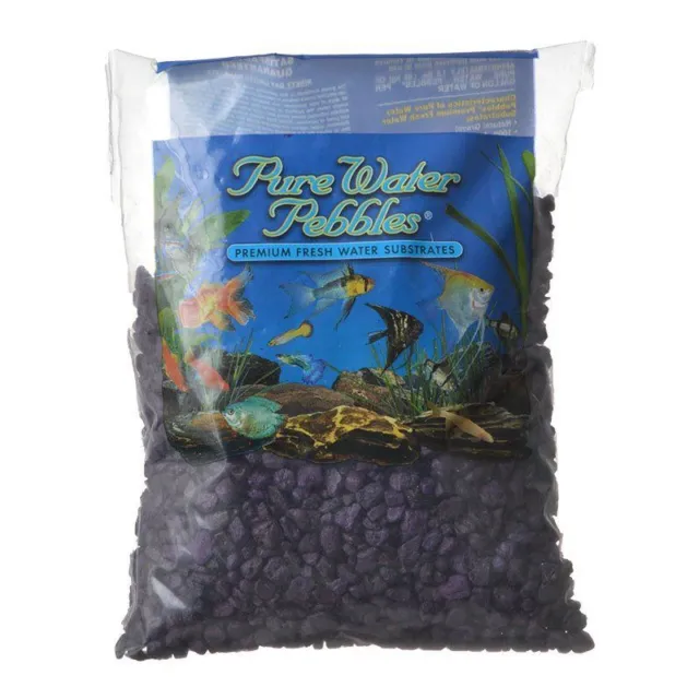 Grava de acuario guijarros de agua pura - púrpura pasión