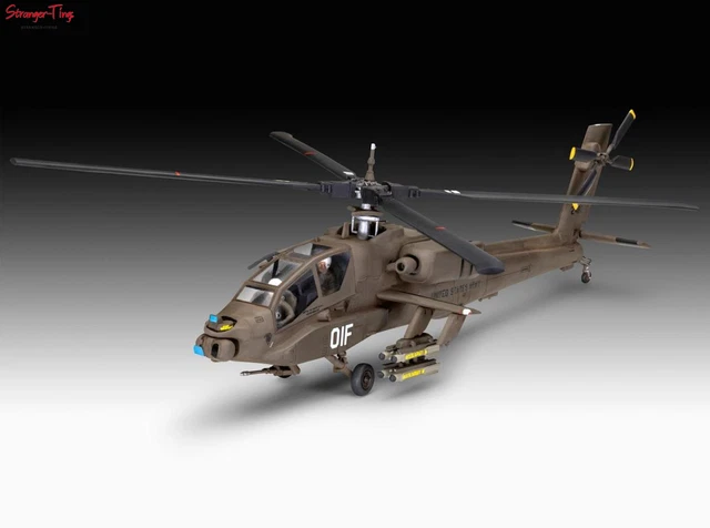 Maquette Revell 04575 - Hélicoptère AH-64 Apache 1/32 - Neuf Maquette Avion