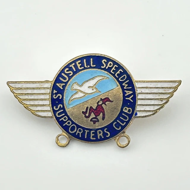Insigne épingle Vintage West Ham Speedway – Années 80, émail, UK