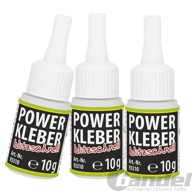 3x10g PETEC POWER ADESIVO UNIVERSALE SECONDO ADESIVO FULMINEO