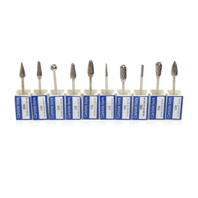 Dental Tungsten Carbide Burs Hartmetallfräser Bohrer HM Fräser Bits Fräsaufsatz