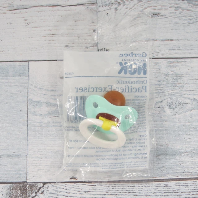 Vintage Gerber NUK Baby Pacifier Orthodontic Exerciser 1999
