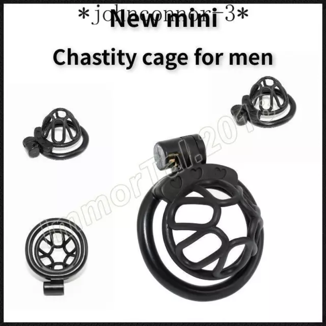 Men Mini Chastity Lock Lightweight Lock Abstinence Sissy Chastity Cage