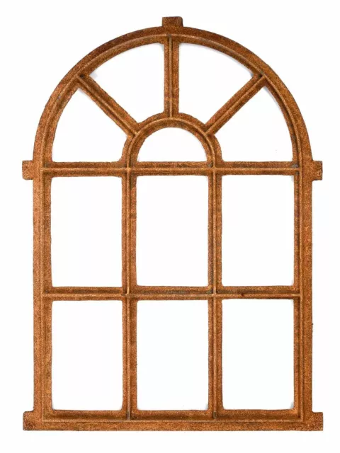 Hierro ventana de 94x67cm hierro fundido óxido granero de estilo antiguo