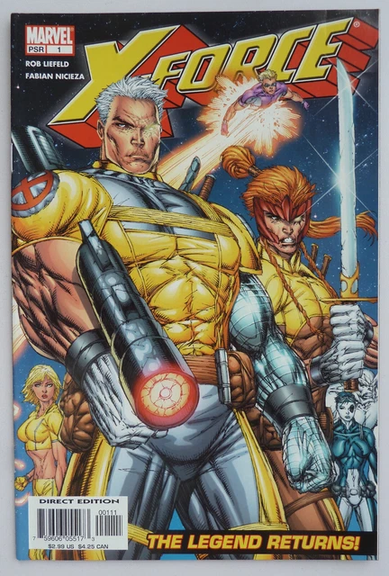 X-Force #1 - 1st Printing - Marvel Comics October 2004 VF 8.0