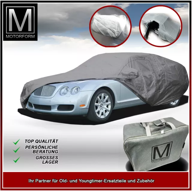 Bentley Continental GT Schutzhülle Schutzdecke Cover wetterfest Spiegeltaschen