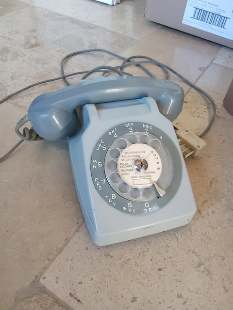 AC Convertisseur IMPULSOPHONE + Connecteur RJ11 pour téléphone ancien S63 SOCOTEL U43 sur Box - Téléphones & Objets connectés