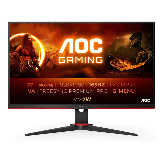 AOC 27G2SAE/BK Computerbildschirm 68,6 cm (27") 1920 x 1080 Pixel Full HD LED S