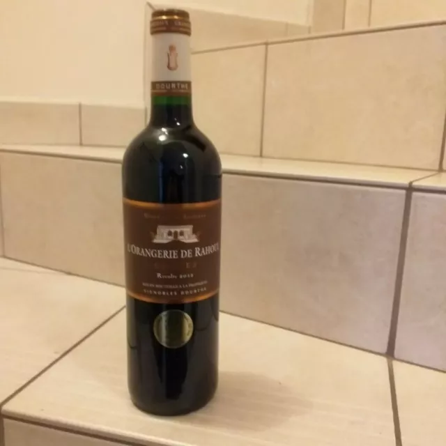 2012  "L'orangerie de Rahoul "  GRAVES  Vin rouge MEDAILLEE D'OR