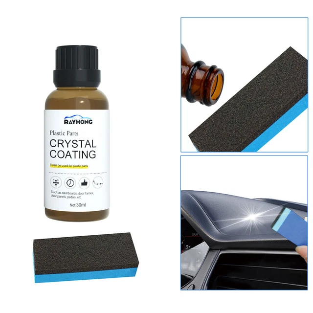 CAR DOOR FRAMES Door Panels Plastic Part Restorer Crystal Coating With