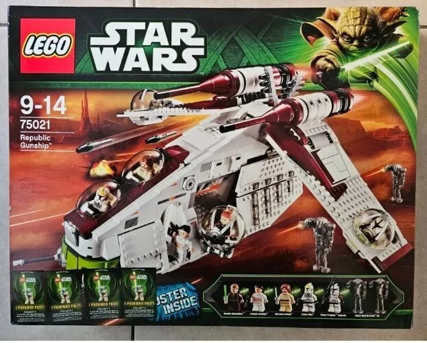 LEGO 75021 STAR WARS REPUBLIC Set di cannoniere Nuovissimo